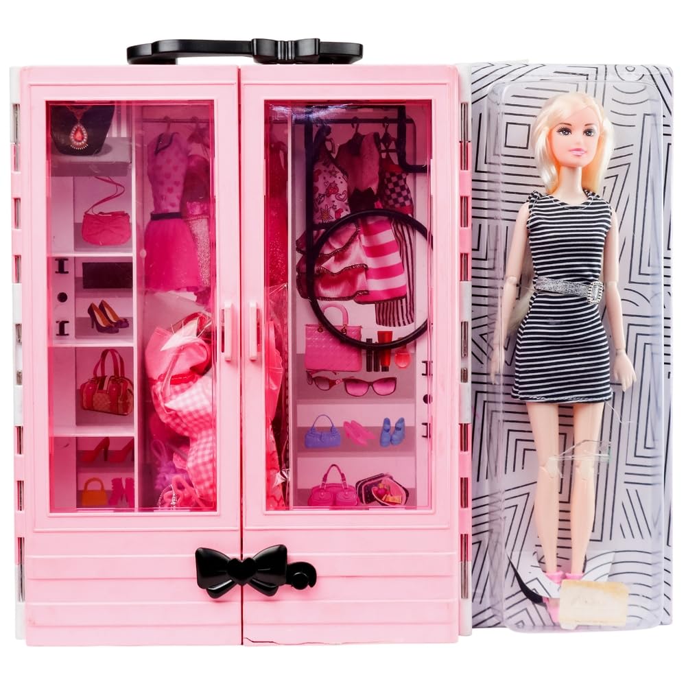 Alisa Fashion Doll with Clothes & Wardrobe - HP-2201-9