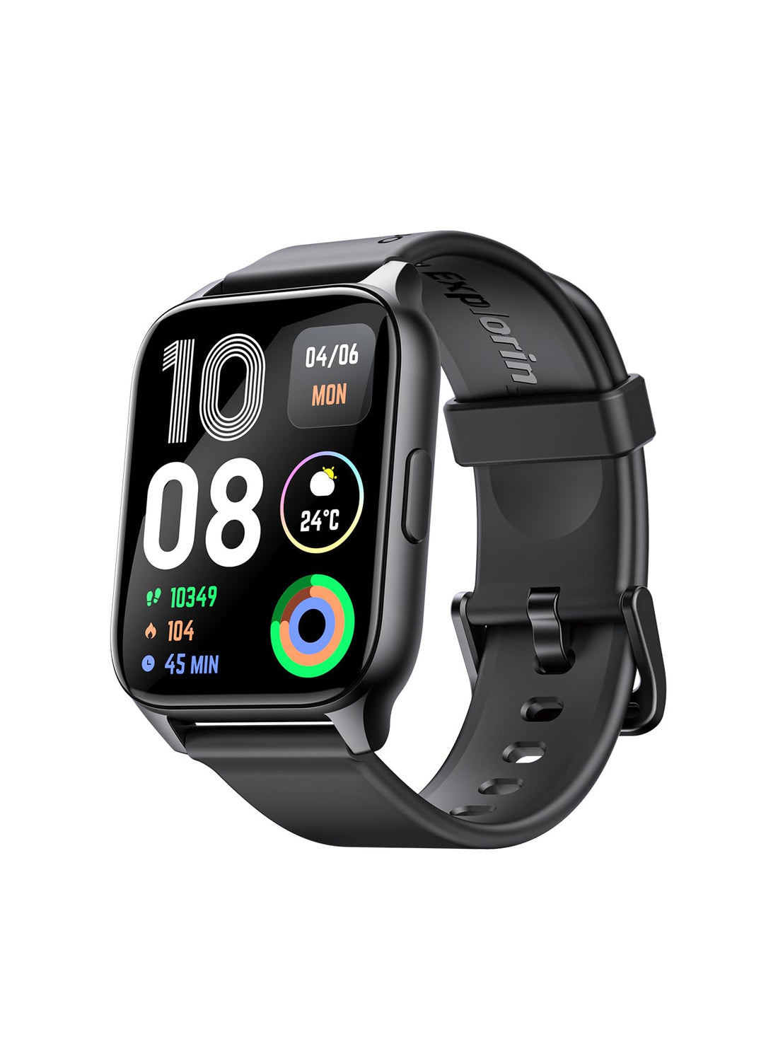Oraimo Watch 4 Plus: 2.01" HD Display & Bluetooth Calling All-in-One Fitness: 100+ Sports Modes & Health Tracking Rugged IP68 Waterproof Design for Daily Performance