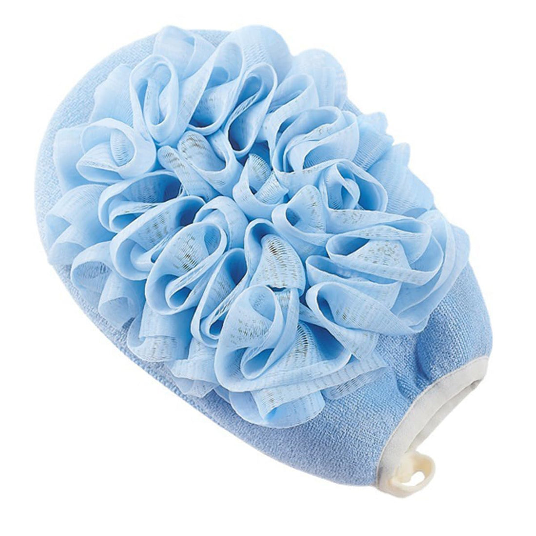 ECVV Exfoliating Glove Body Scrubber, Double Sided Shower Scrubbing Mitt, Bath Shower Sponge, Dead Skin Remover, Shower Loofahs Mesh Balls Body Wash Bathroom for Men Women