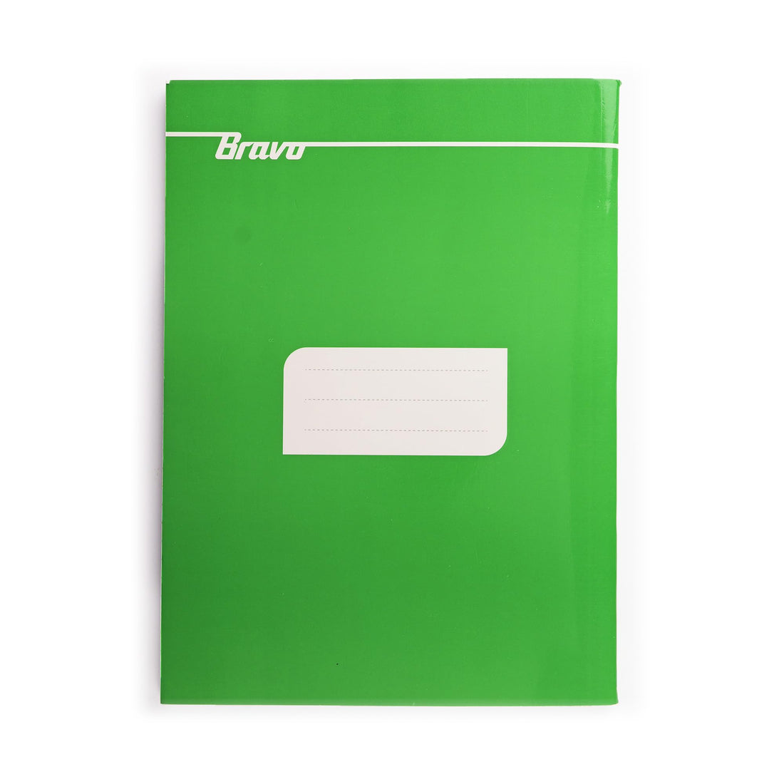 Bravo Italian Large Stapled Notebook - 27.3 * 19.8 cm. - 100 Sheets - lined - Assorted Plain Colors - Pack of 6 Pcs