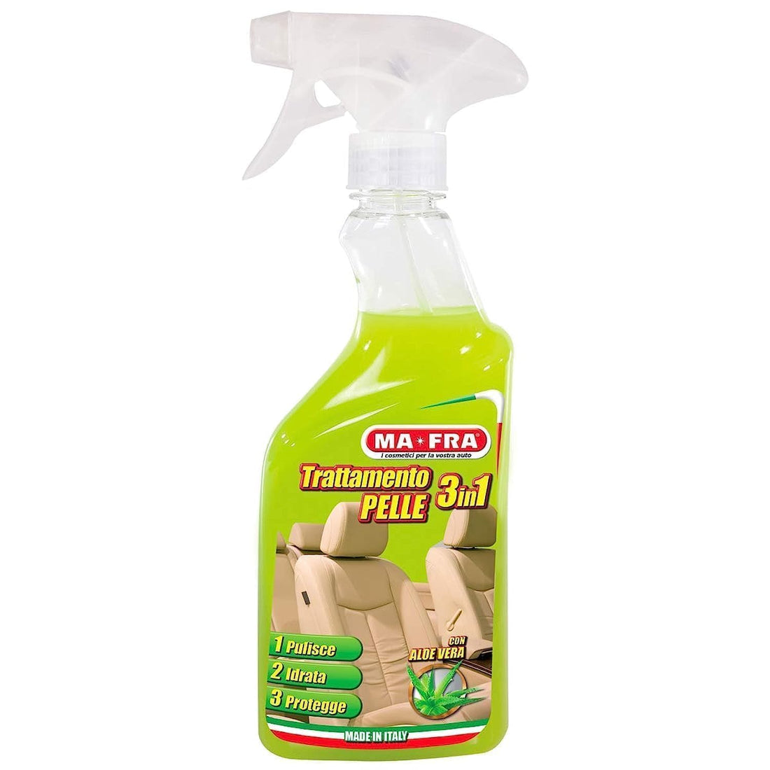 Mafra Leather Care 3 In 1 For Car Care, 500 Ml
