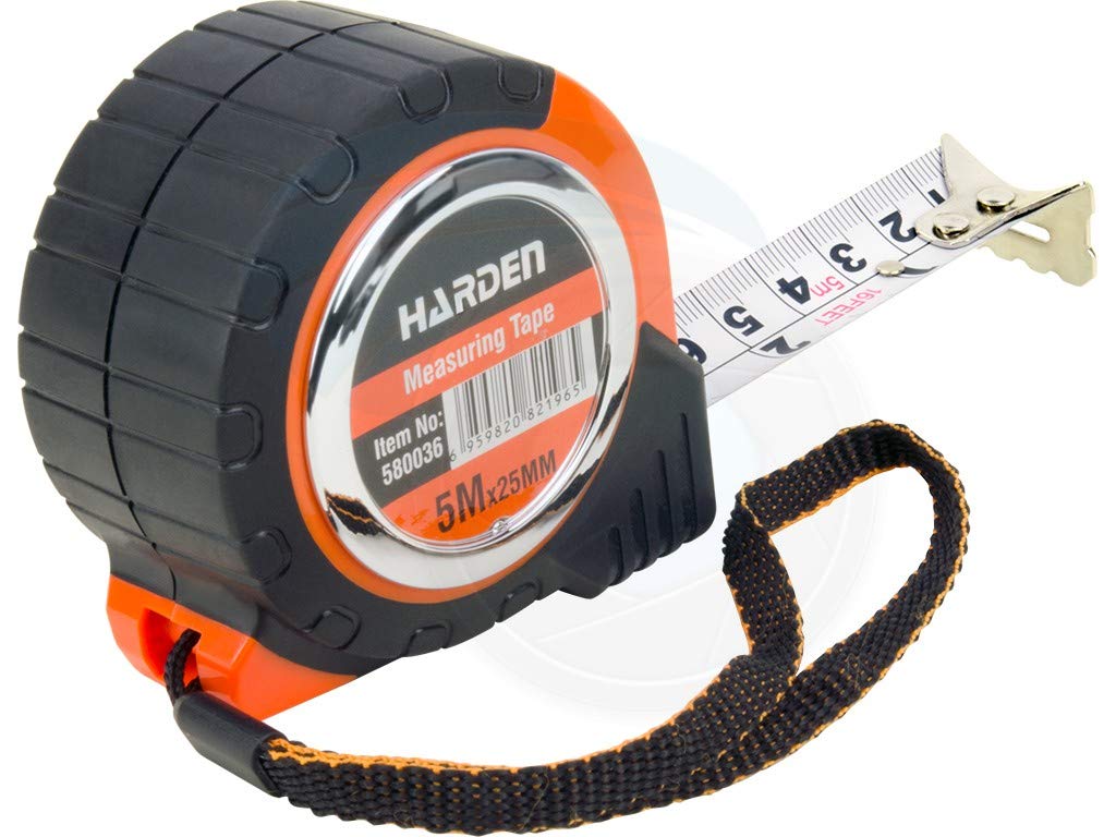 Harden Tape Meter Couche 25X5m Hd-1 Year Free Warranty 14X6X2Cm