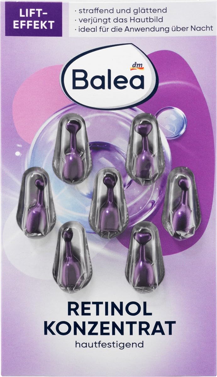 Dm Balea Retinol 7-Piece Face Capsules 7Ml