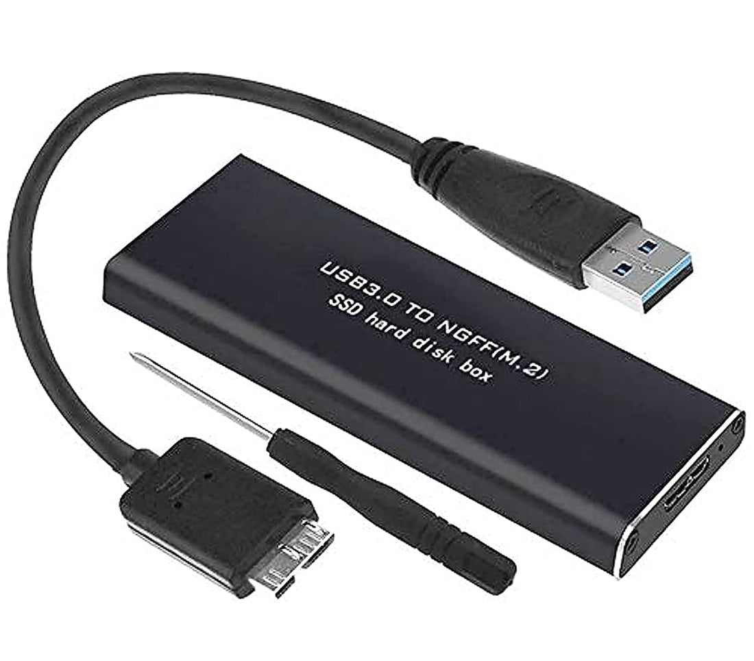 RGBS M. 2 USB 3.0 to Ngff Ssd Sata Adapter for Win10 / 8/7 (5Gbps)