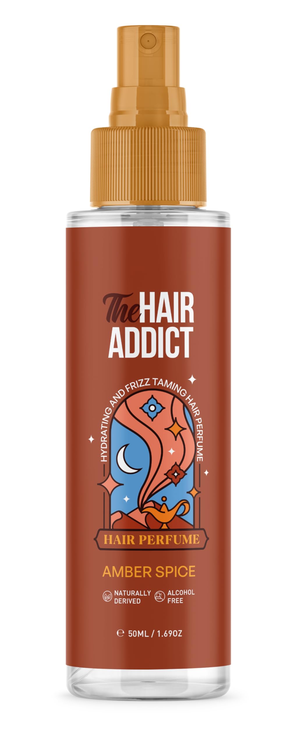 The Hair Addict Hair Perfume - Amber Spice Scent 50ml