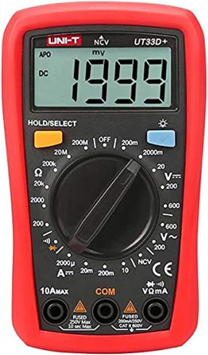 UT33D+ series: Palm size digital Multimeter Voltmeter Avometer -