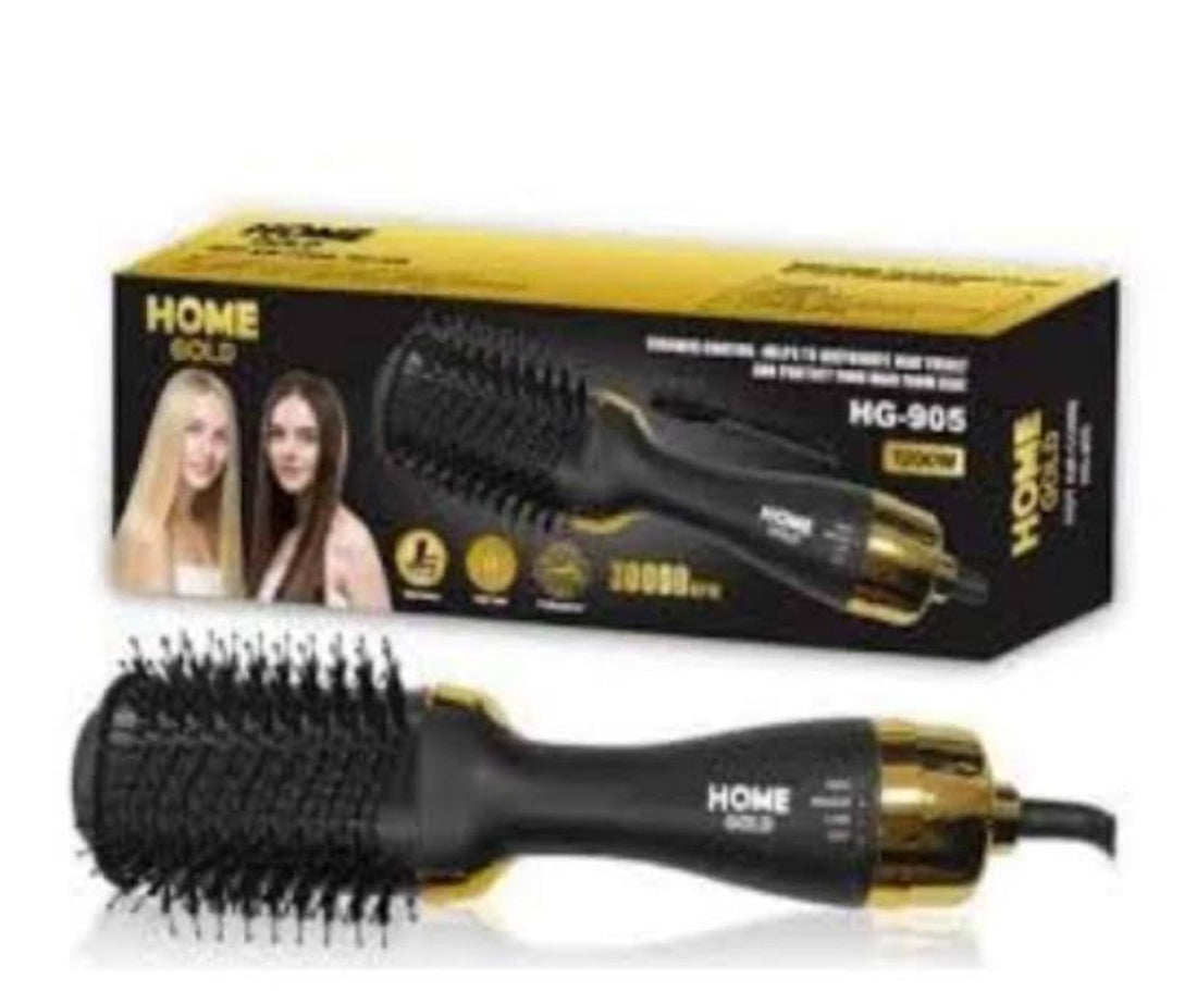 Home Gold Hair Brush & Dryer HG-905-1200W