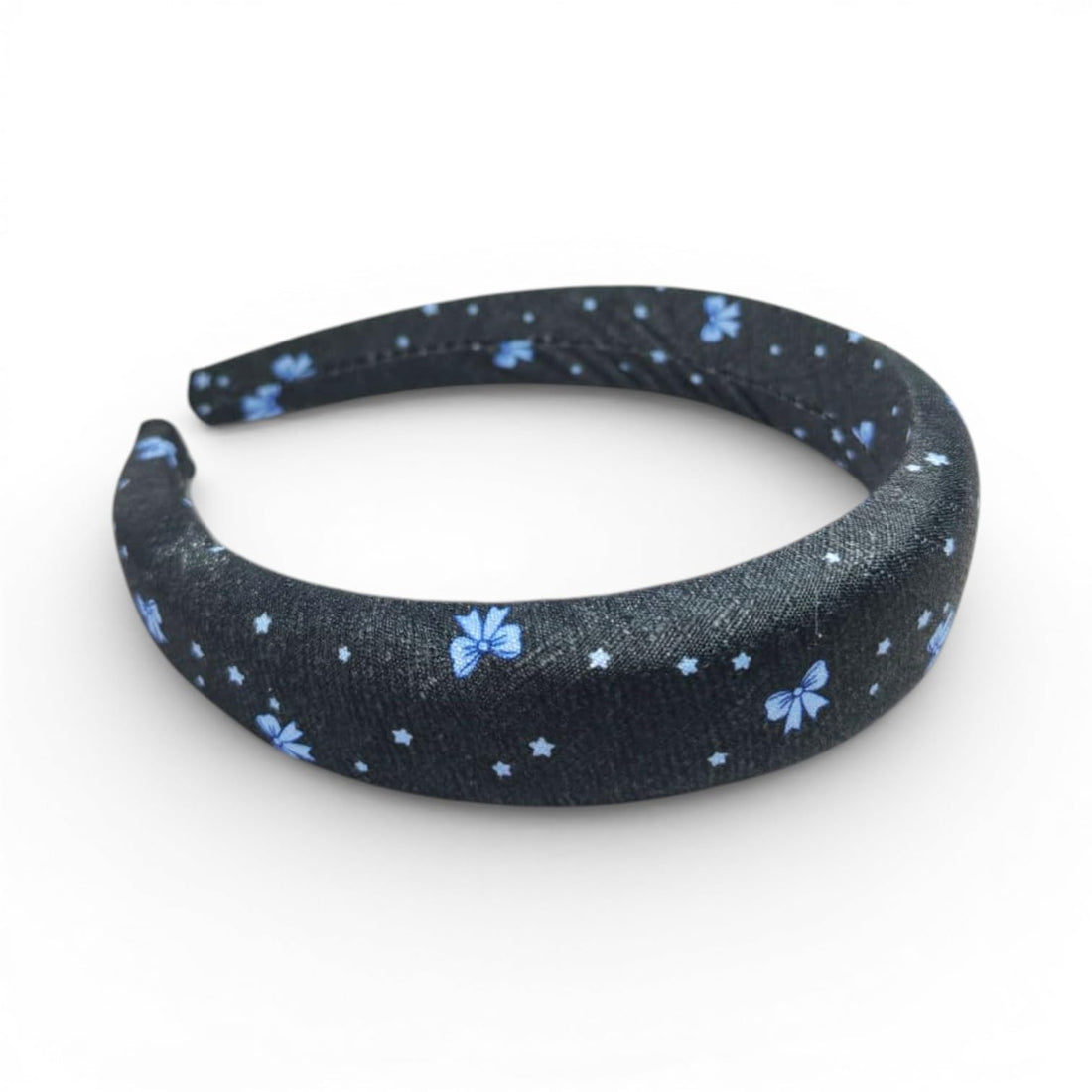 Catch Up Bow Pattern Headband for Women & Girls, Stylish Knotted Bow Hair Hoop with Elegant Print Design, Soft Comfortable Non-Slip Hair Accessory for Daily Wear & Parties