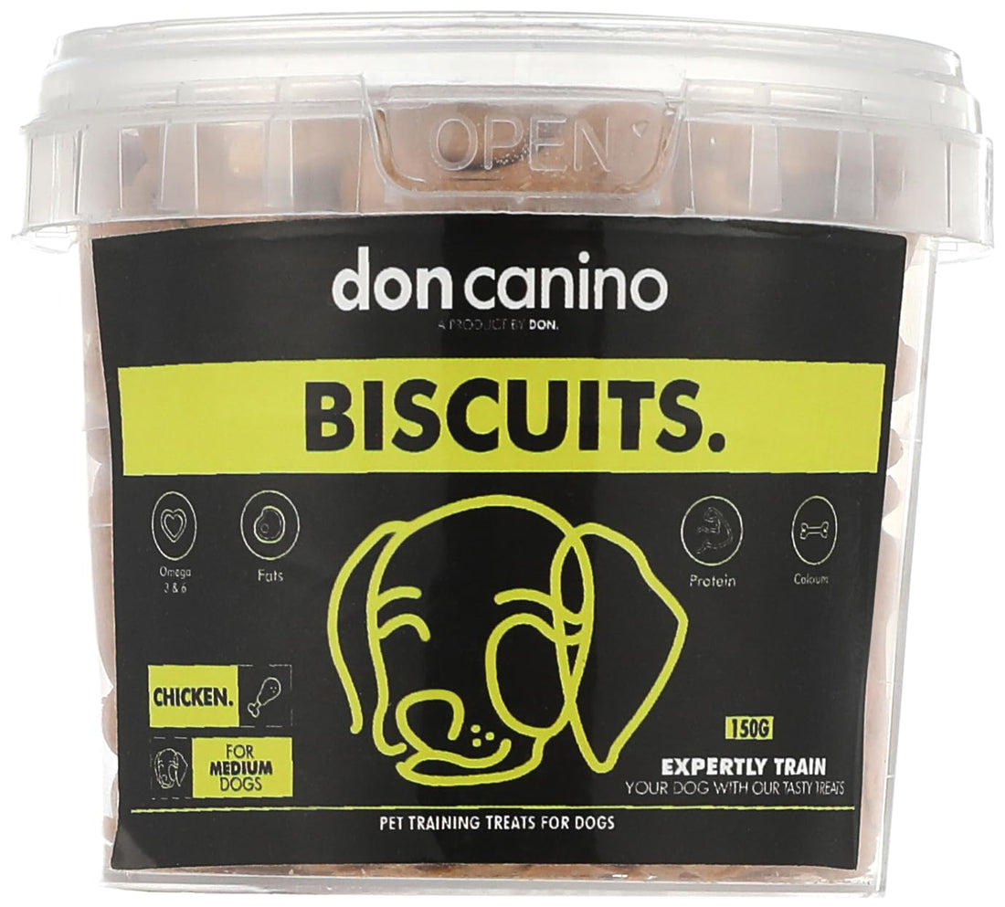 Don canino Training Biscuit Treats for Dogs large chicken 150 Gram
