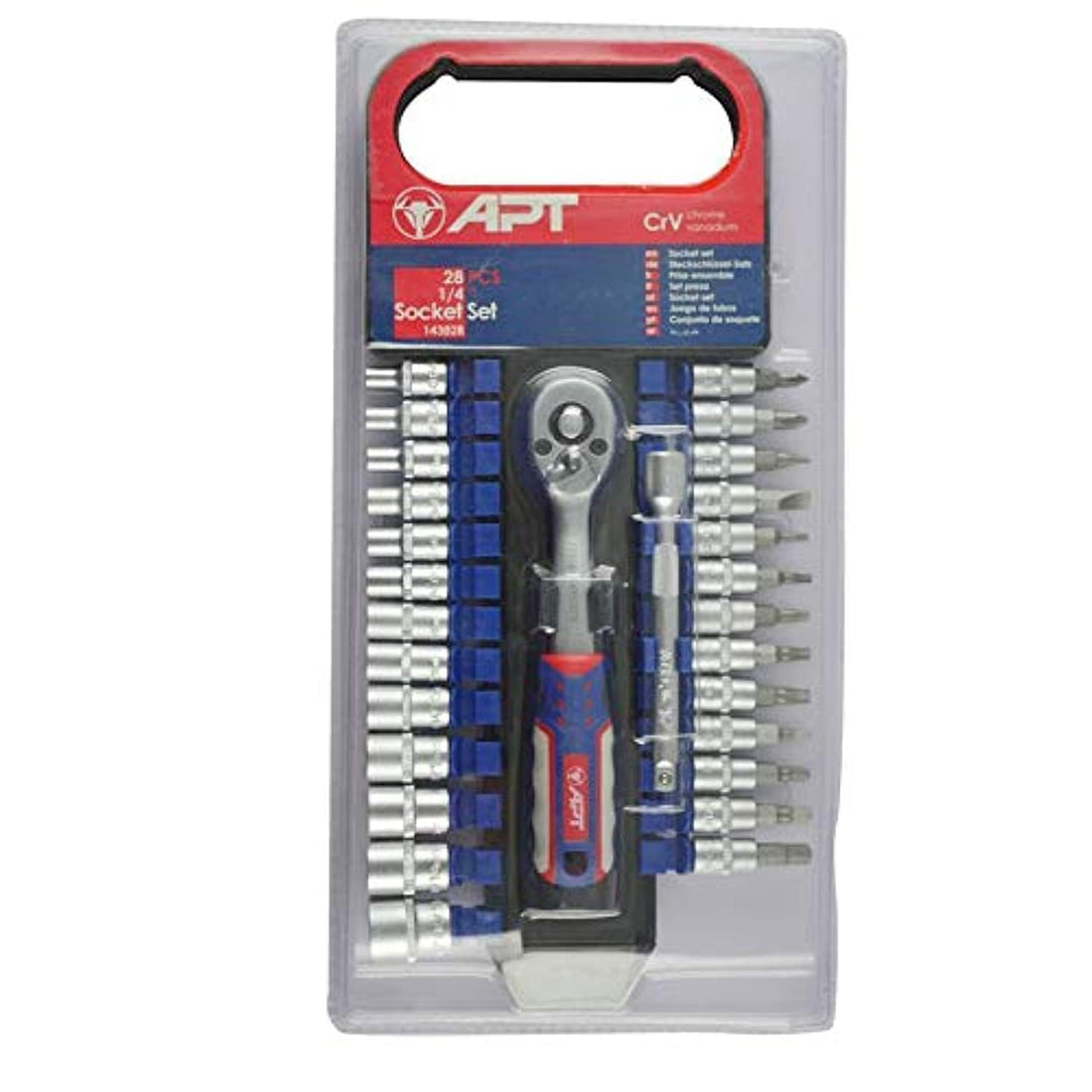 1/4 inch Micro Tough Socket Set of 28pc APT