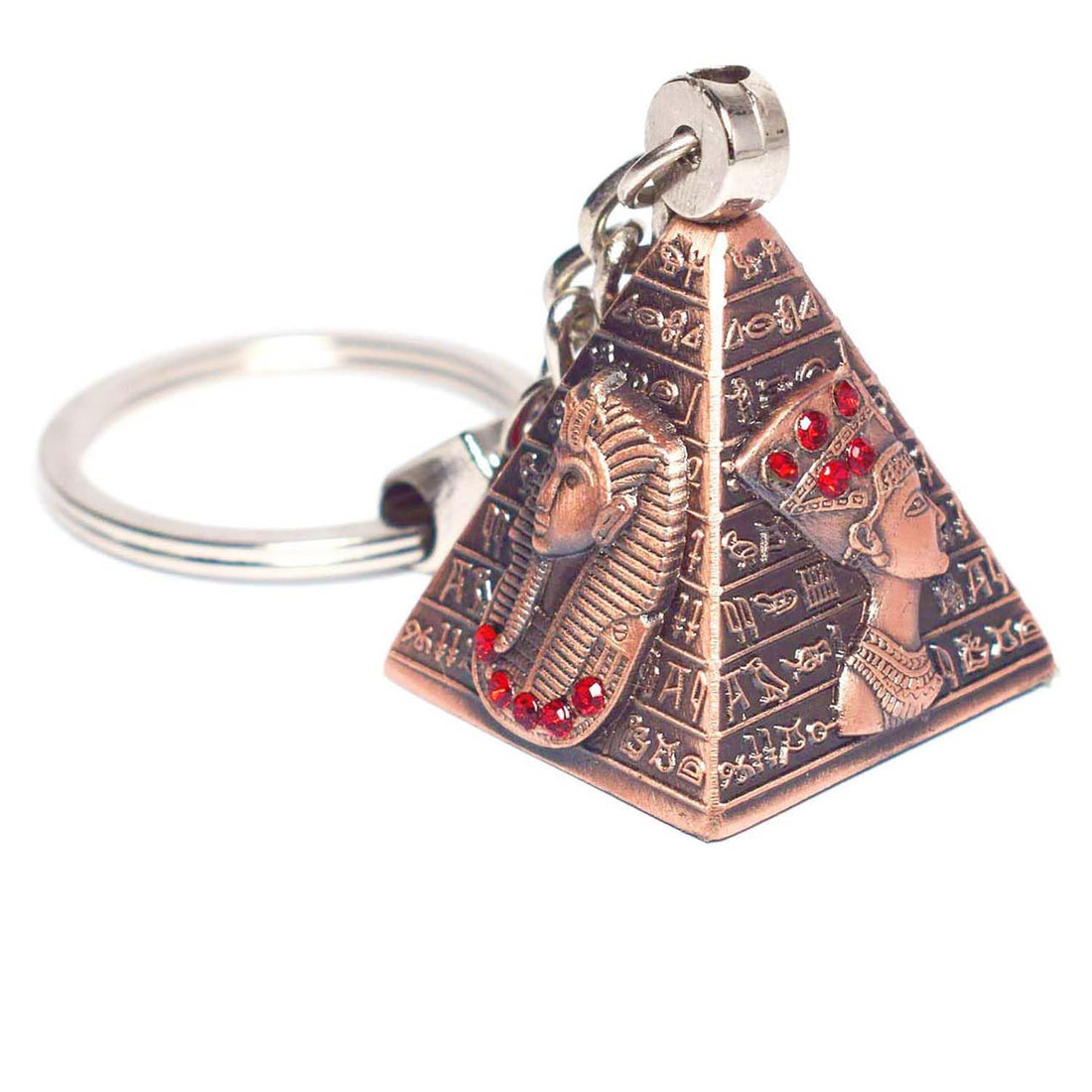 immatgar pharaonic 3D Pyramid keychain keyring ancient Egyptian souvenirs gifts for Women and men from egypt