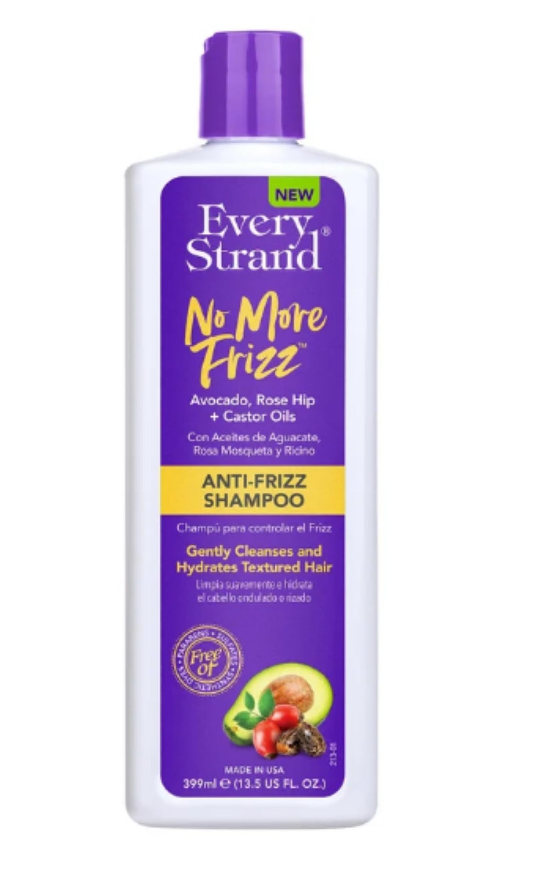 Every Strand No more frizz shampoo 399ml
