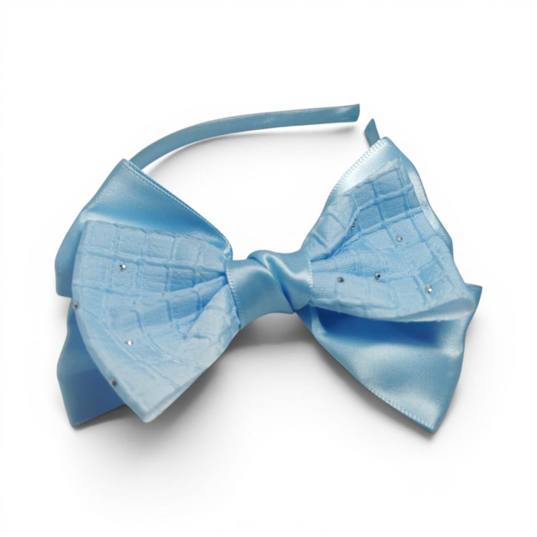 Catch Up Shiny Bow Headband for Women and Girls Elegant Sparkly Hair Band Cute Bow Design Comfortable Lightweight Daily Wear Fashion Accessory Stylish Feminine Look