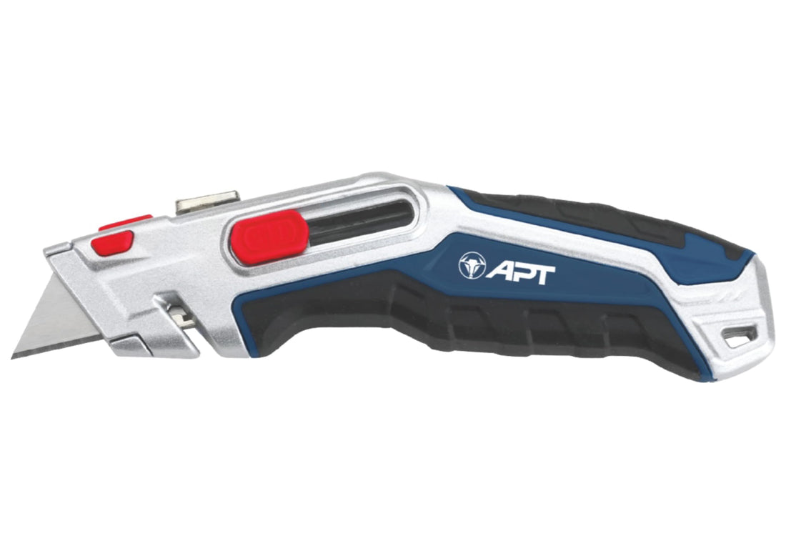 APT Utility Cutter Alu Alloy + ABS + TPR 150grm, 19mm, Without blade (AH-UC806)