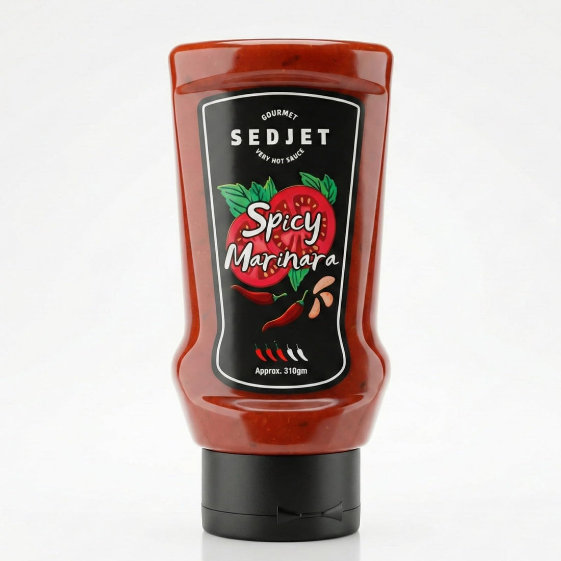 Sedjet Spicy Marinara – A premium Italian hot sauce made with high-quality ingredients
