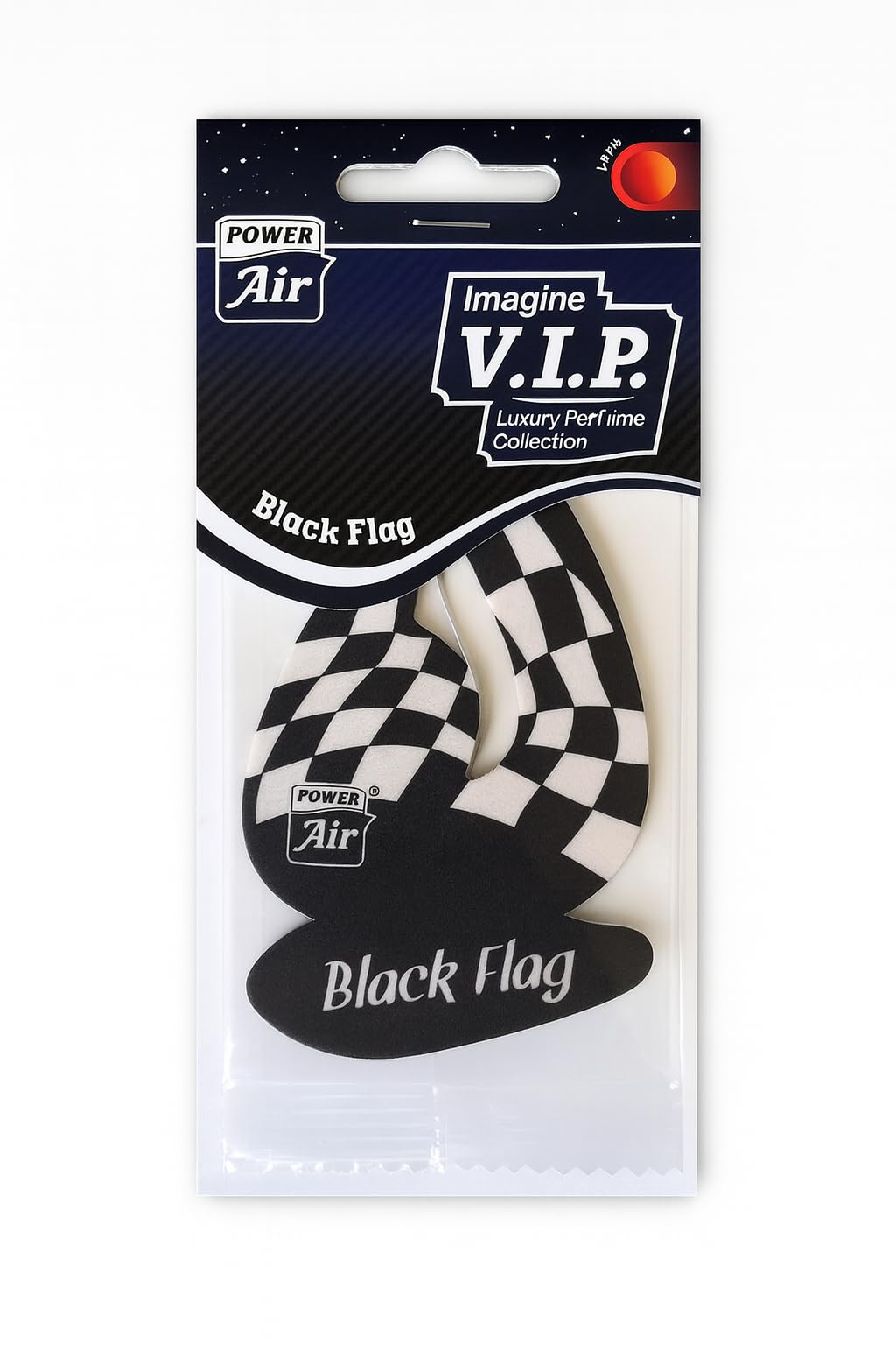 Power Air Car Freshener Imagine VIP-Black Flag-IV-51