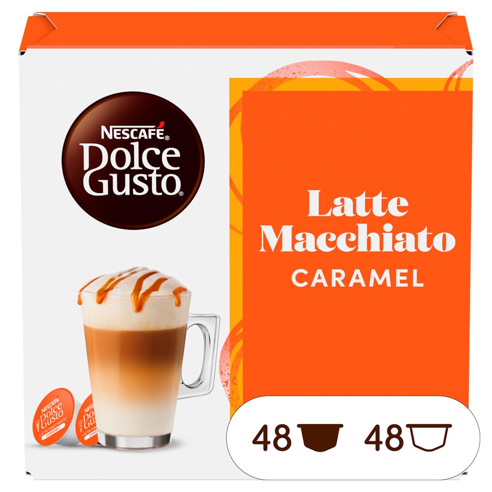NESCAFÉ DOLCE GUSTO Caramel Latte Macchiato (16 Capsules)