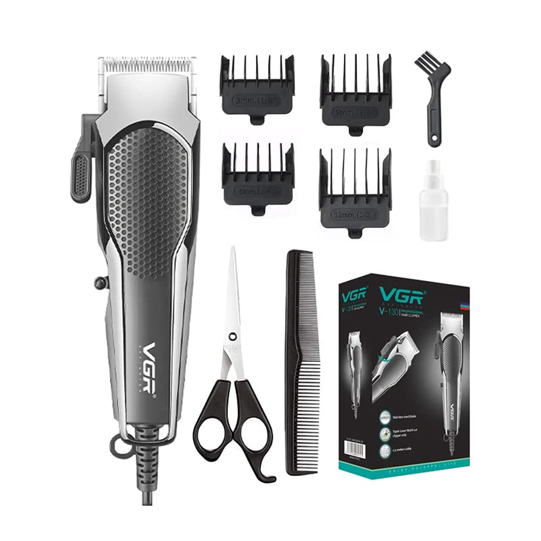 VGR Salon Series Professional Hair Clipper for men, V-130