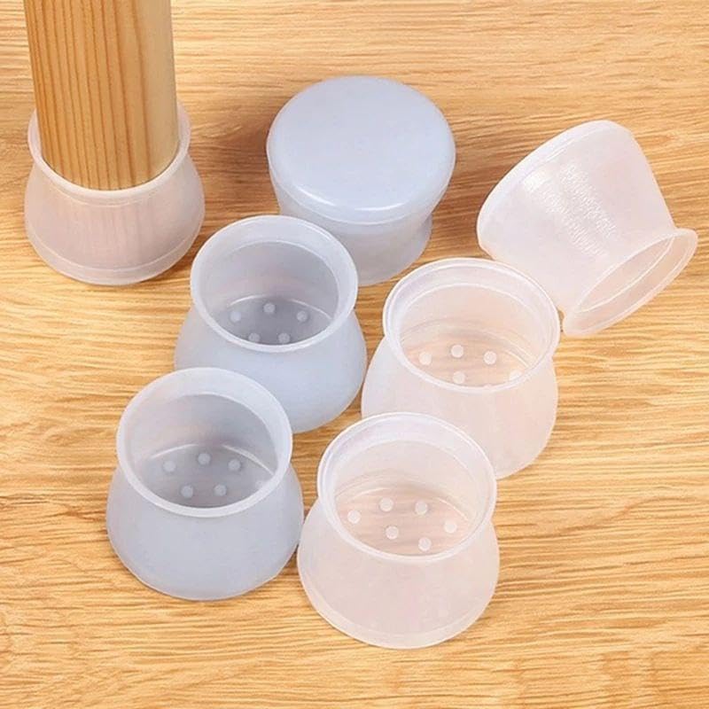 Non-Slip Silicone Chair Leg Protectors - Protection for Couches, Chairs, Tables - 30 Plastic Covers to Keep Your Home and Floors Safe, Get It Now by Bigwei Bell