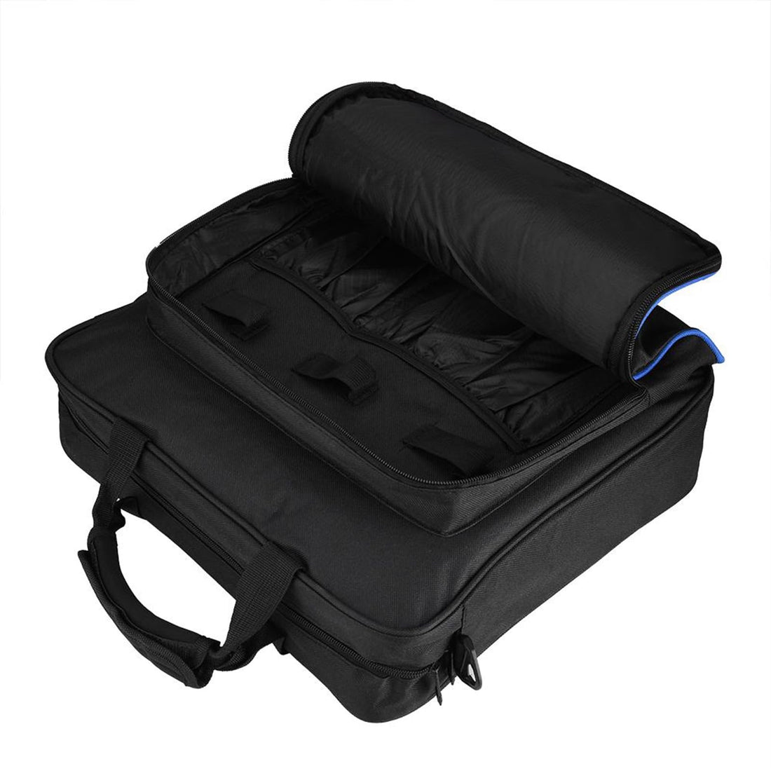 Garsent Carrying Case for PS4 Console/Controller/Accessories, Travel Storage Carry Case, Gaming Storage Bag with Adjustable Strap, Compatible with Playstation 4/PS4 Slim/PS4 Pro