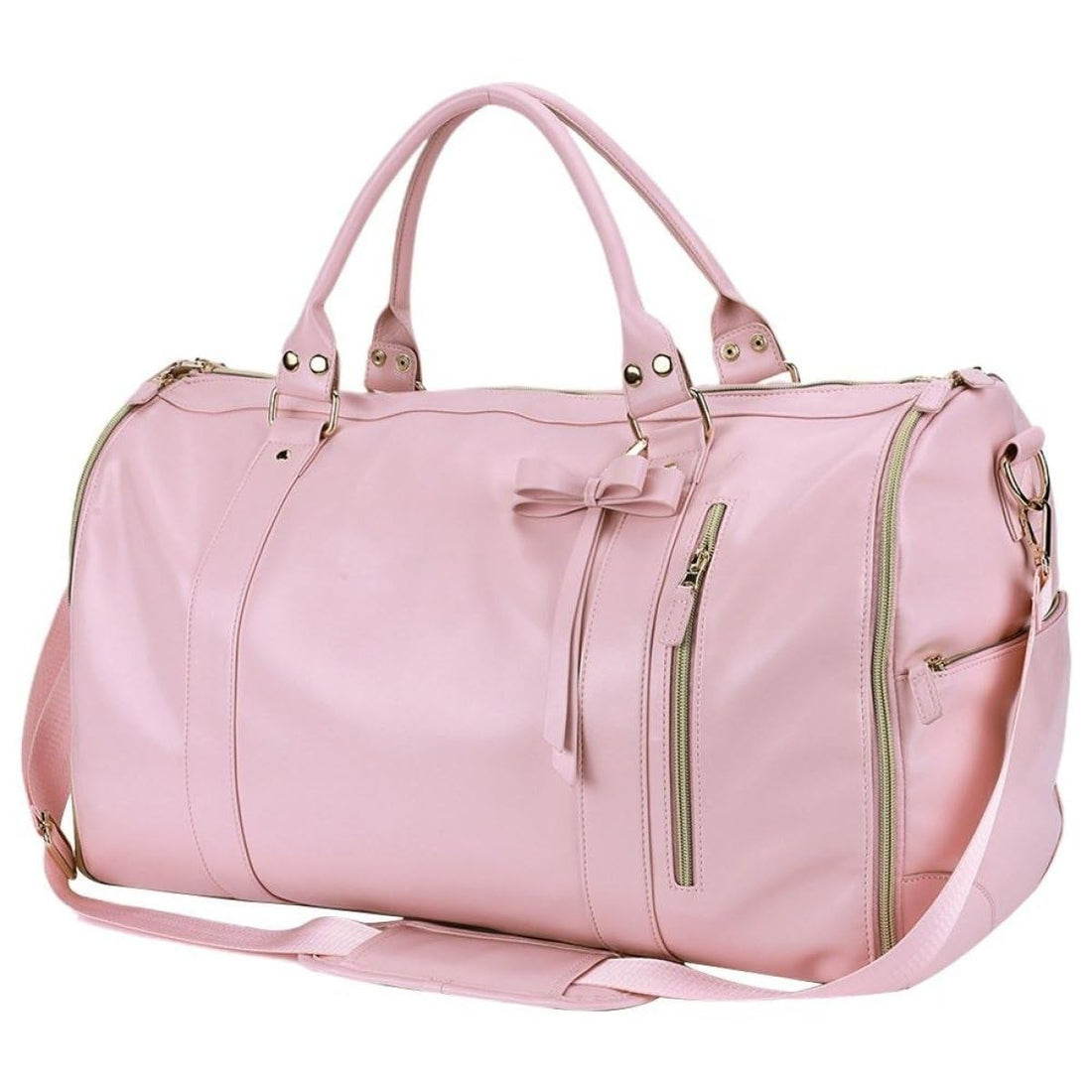 SEEMATE Portable Garment Bag, Large Hanging Duffel 2 in 1 Waterproof Convertible Travel Bags with Shoes and Travel Laundry Bag for Modern Men Women Dollar Import TDH-2668-600