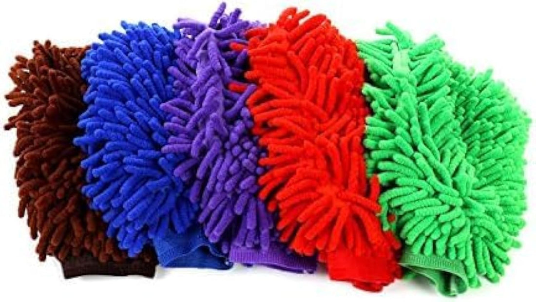 Waterproof Microfiber Car Wash Sponge Set Lint-Free and Scratch-Free Large for Cars and Kitchens MultiColor1 PC