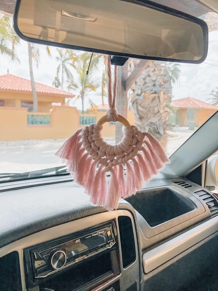 MacrameStore - Car Keychain - ميدالية عربية