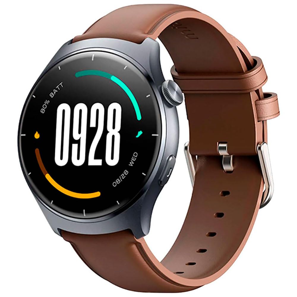 Mibro Smartwatch Lite 3, HD Vivid Display 1.3-inch AMOLED,100+ sports modes,Hands-free wrist calling feature, Bluetooth V5.3, PPG Heart Rate/Sp02 Sensor/Accelerometer, Dark Gray - 12 Months Warranty