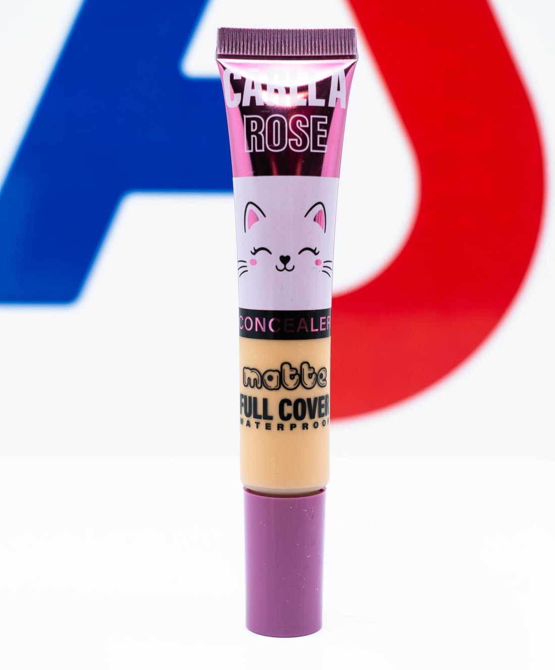 Carlla Rose Matte Full Coverage Waterproof Concealer with Cute Cat Design, No. 83