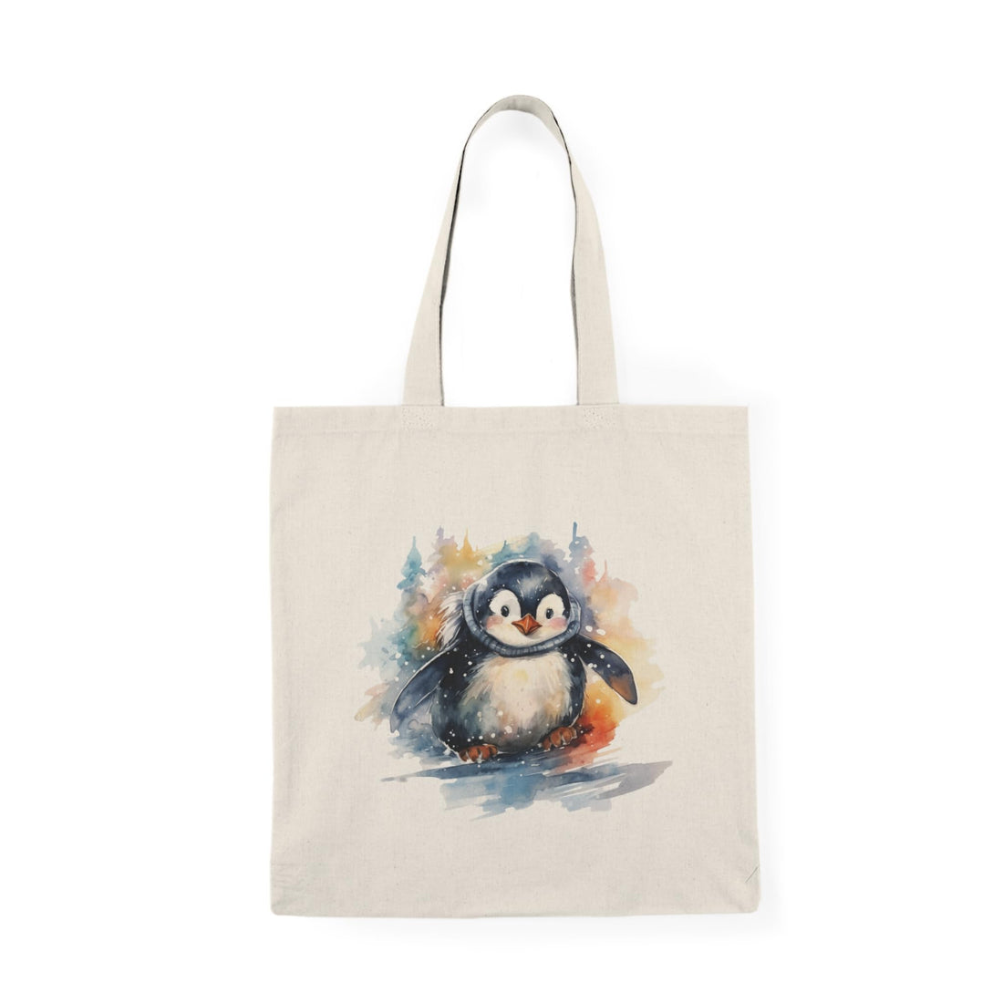 ToteBag Canvas Zipper Bag Cute Penguin Tote Bag59With Zipper