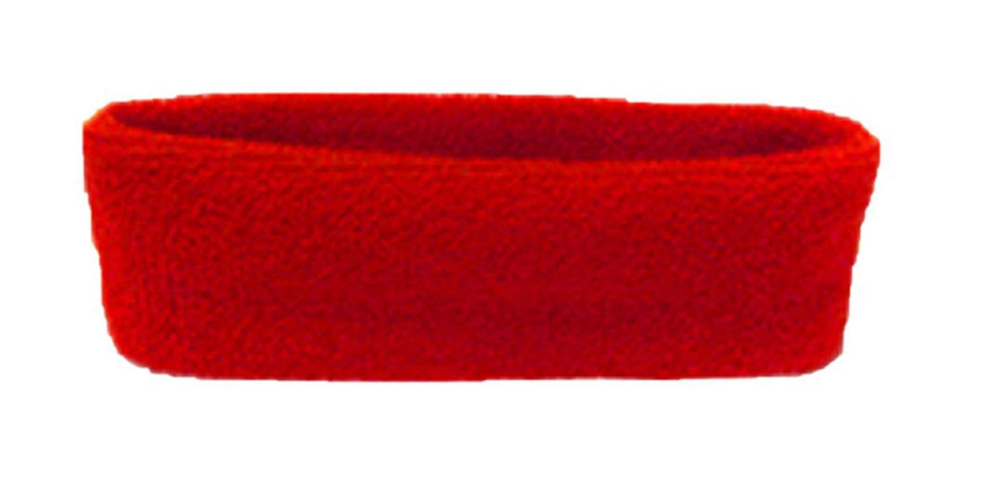 Collar hair for absorb sweat during exercise red color item No 1032 - 100