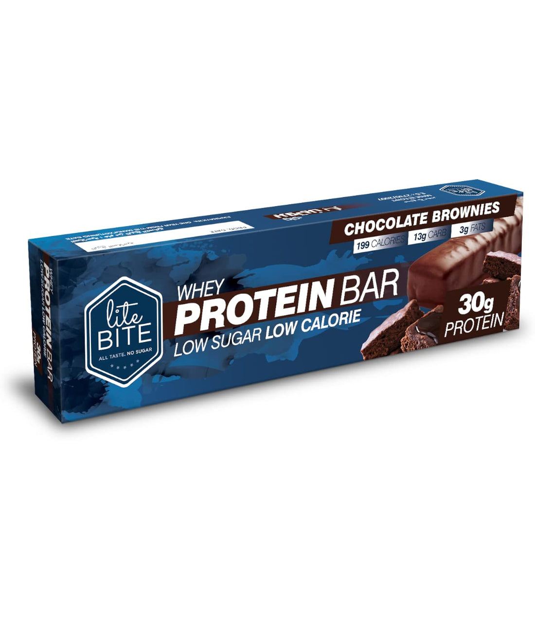 Lite Bite 30 g Whey Protein Bar - Chocolate Brownies - 70 g