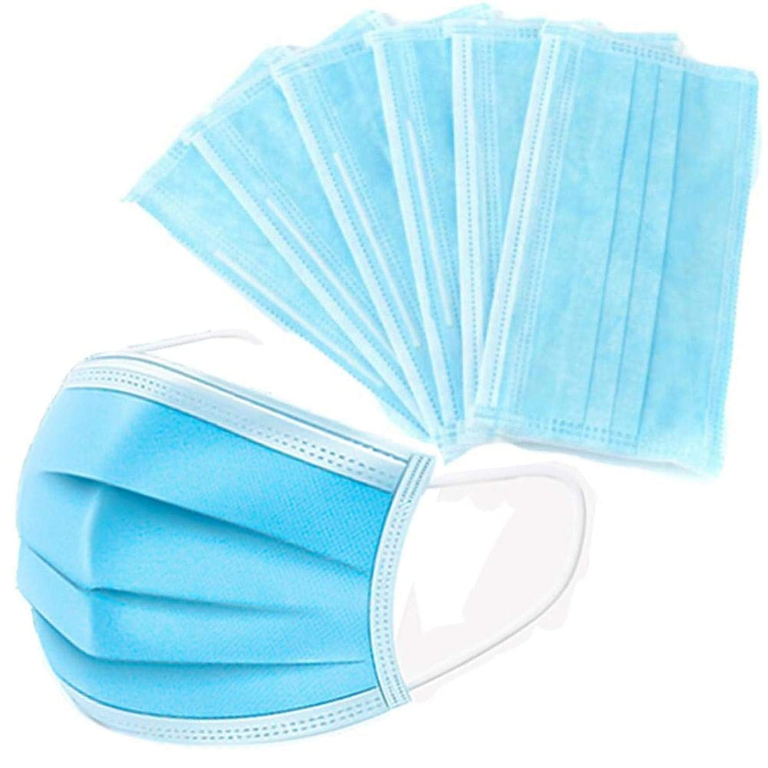 Portal Face Masks - Blue, 50 Pieces