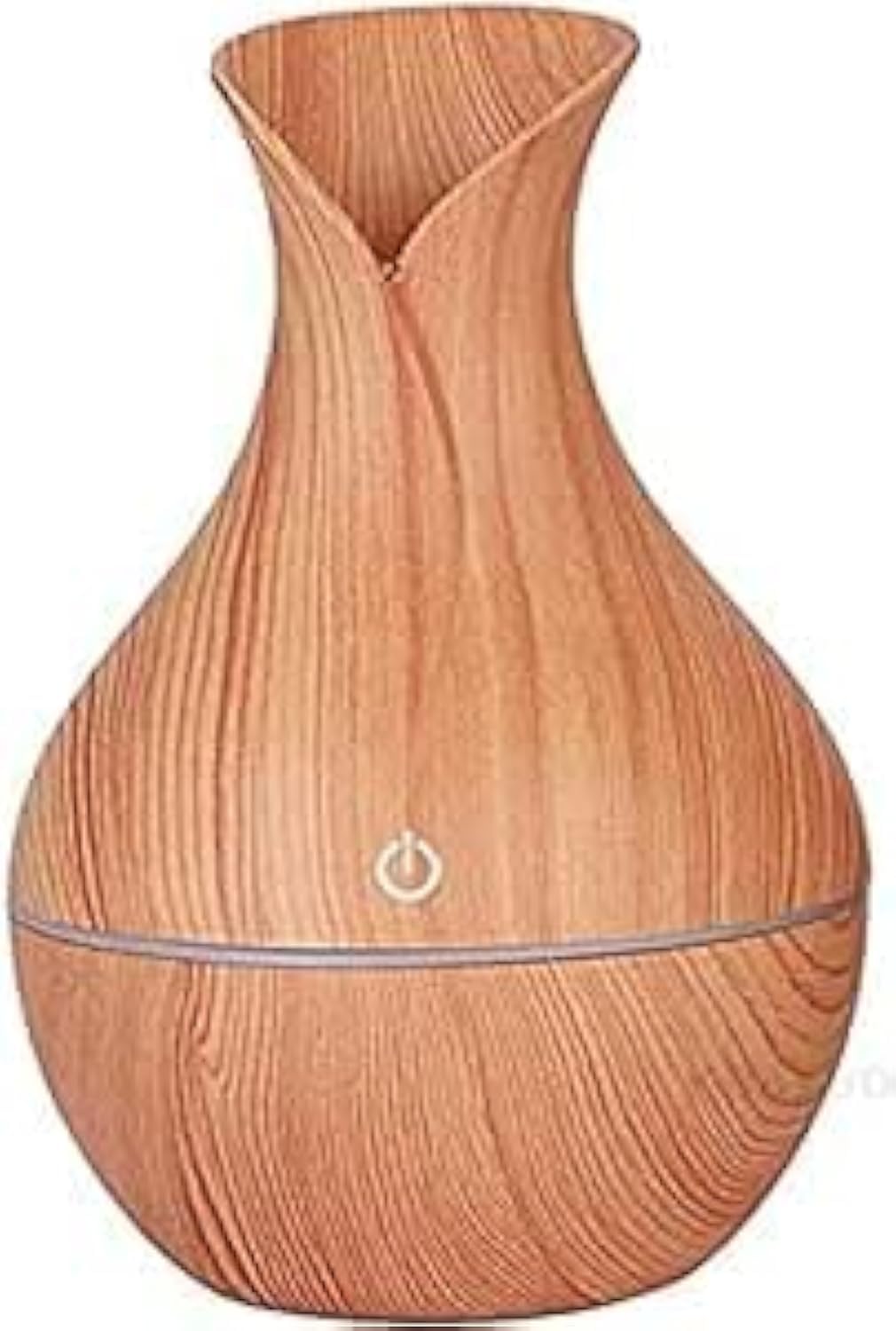 hanso USB Mini Humidifier, Ultrasonic Aroma Diffuser, Portable and Stylish Essential Oil Diffuser for Home and Office, 5V, 3W, 200ml (Wooden)