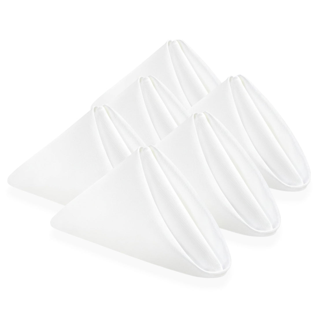 Hotel Towel Set 100% Pure Cotton 37x37 cm - Soft, Streamlined and Super Absorbent Fabric - International Hotel Quality in Bright White - Long Lasting Durability (6)