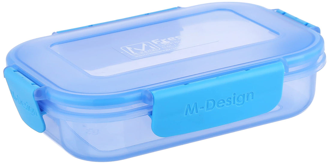 M Design Lunch Box, 600 ml - Blue