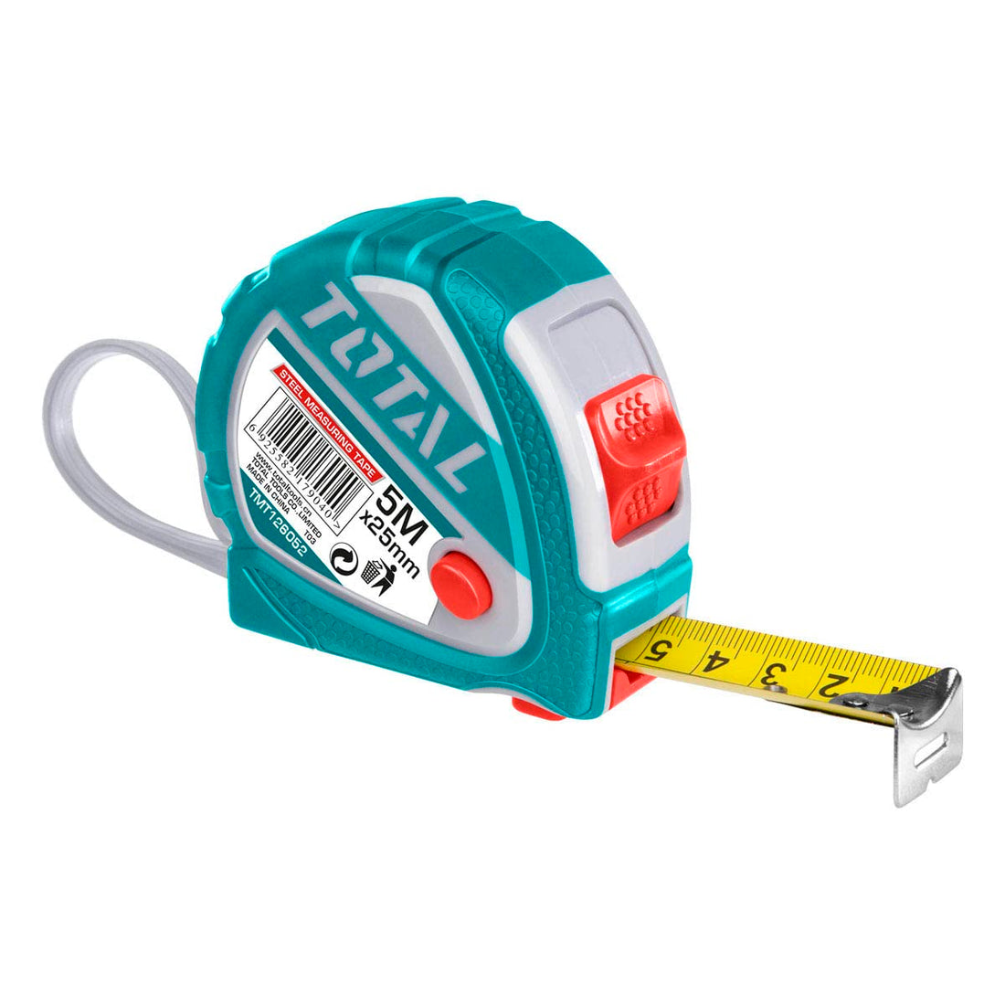 TOTAL TOOLS Steel measuring tape 5mx25mm - TMT34525M