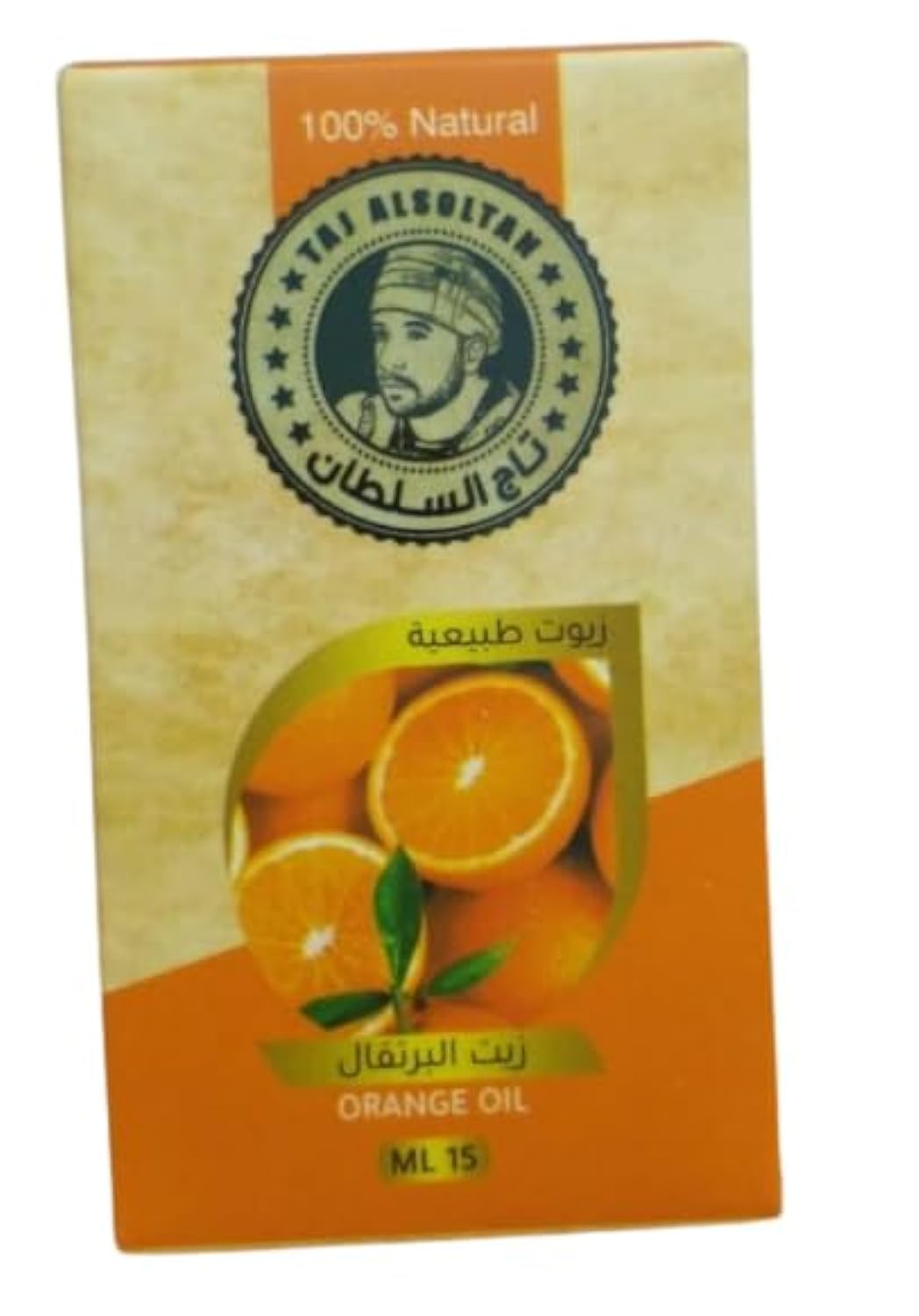Taj Al-Sultan Orange Essential Oil - Pure and Natural Citrus Sinensis Oil for Aromatherapy, Diffusers, and DIY Personal Care - Sweet and Refreshing Scent, Therapeutic Grade, 15ml