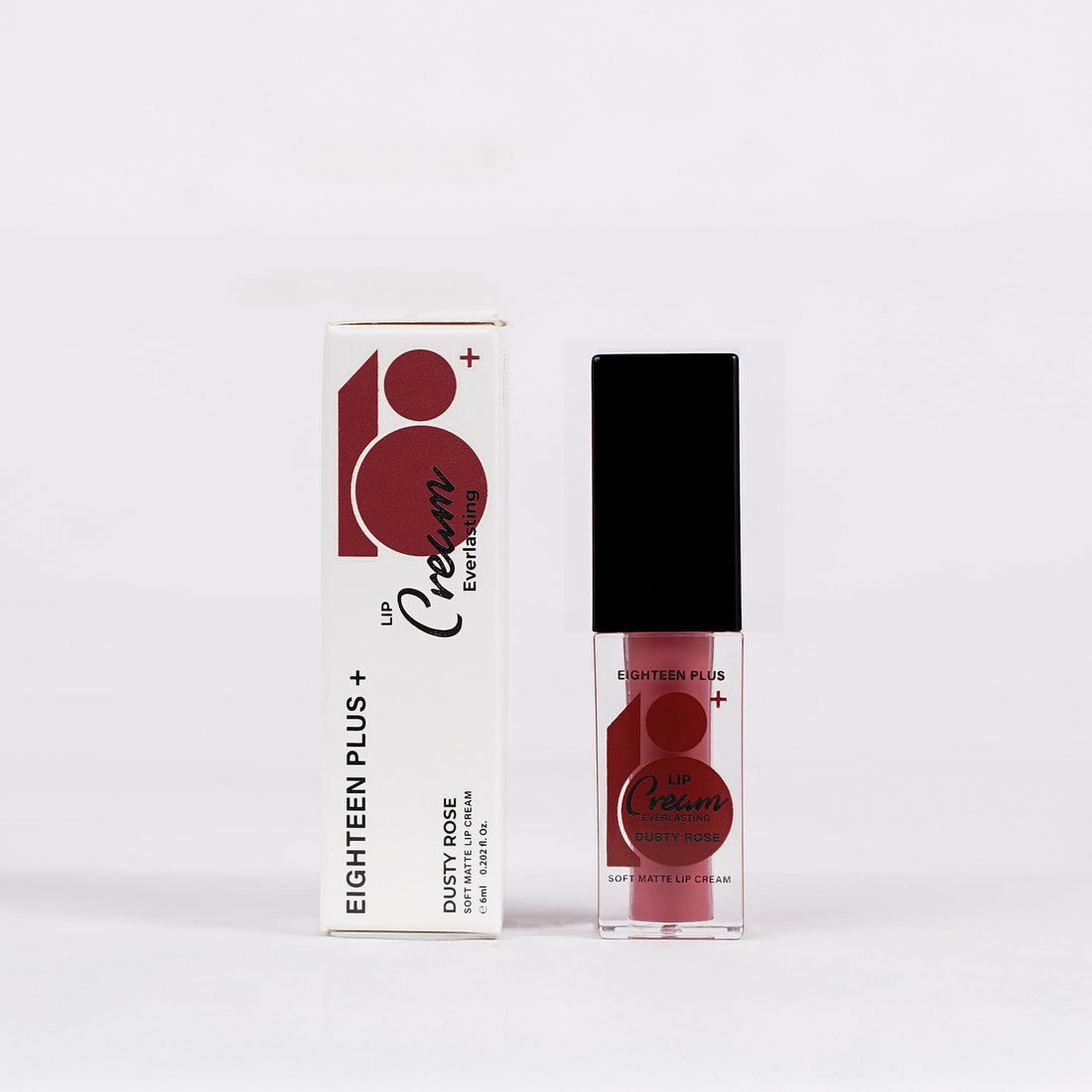 Everlasting Lip Cream, Dusty Rose, Soft Matte Finish, Long-Lasting 24-Hour Wear, 6ml