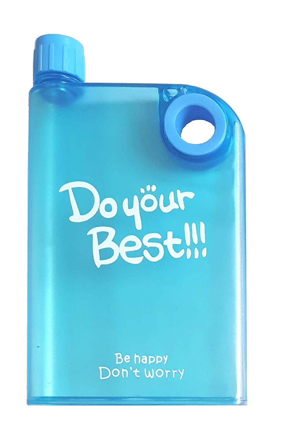 Notebook Portable Cup Ultra Slim Water Bottle 380ml (Assorted Colour)