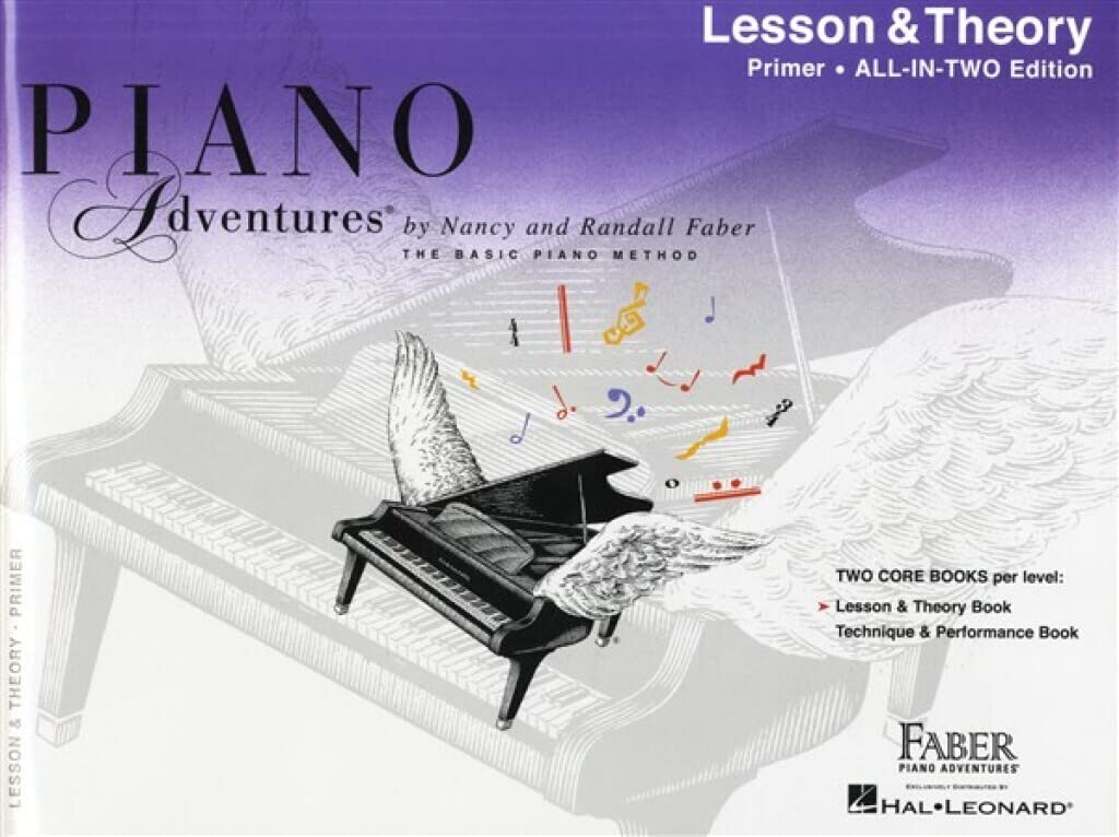 Piano Adventures All-In-Two Primer Lesson/Theory: Lesson & Theory - Anglicised Edition