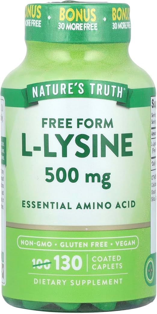 humidifierL-Lysine 500mg – Essential Amino Acid for Wellness – 130 Coated C