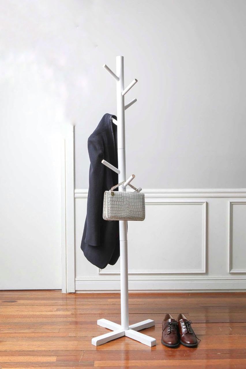 Metal Clothes Rack - White - 170 * 45 cm - Organizing and Storing Clothes, Accessories