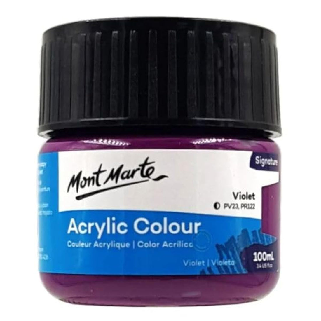 Monte Marte MSCH1061 Acrylic Colour Paint 100 ml, Violet