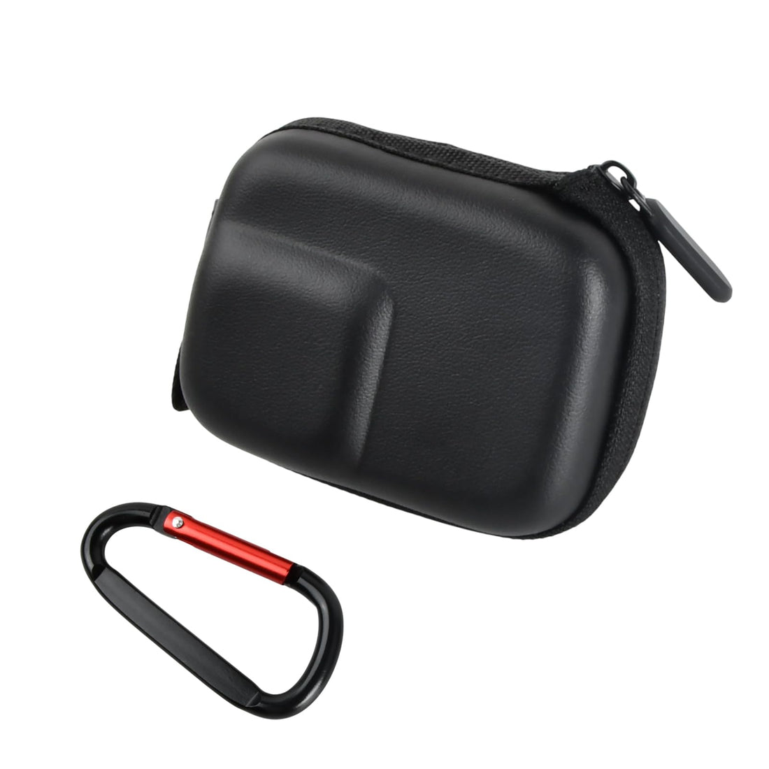 Mini Case for Go Pro Hero 13/12/11//10/9/8/7/6, Hardcase Pocket for Action Camera, DJI Osmo Action 5 Pro/4/3/2,AKASO Waterproof Travel Hard Bag for Action Camera Accessories, Black, Portable