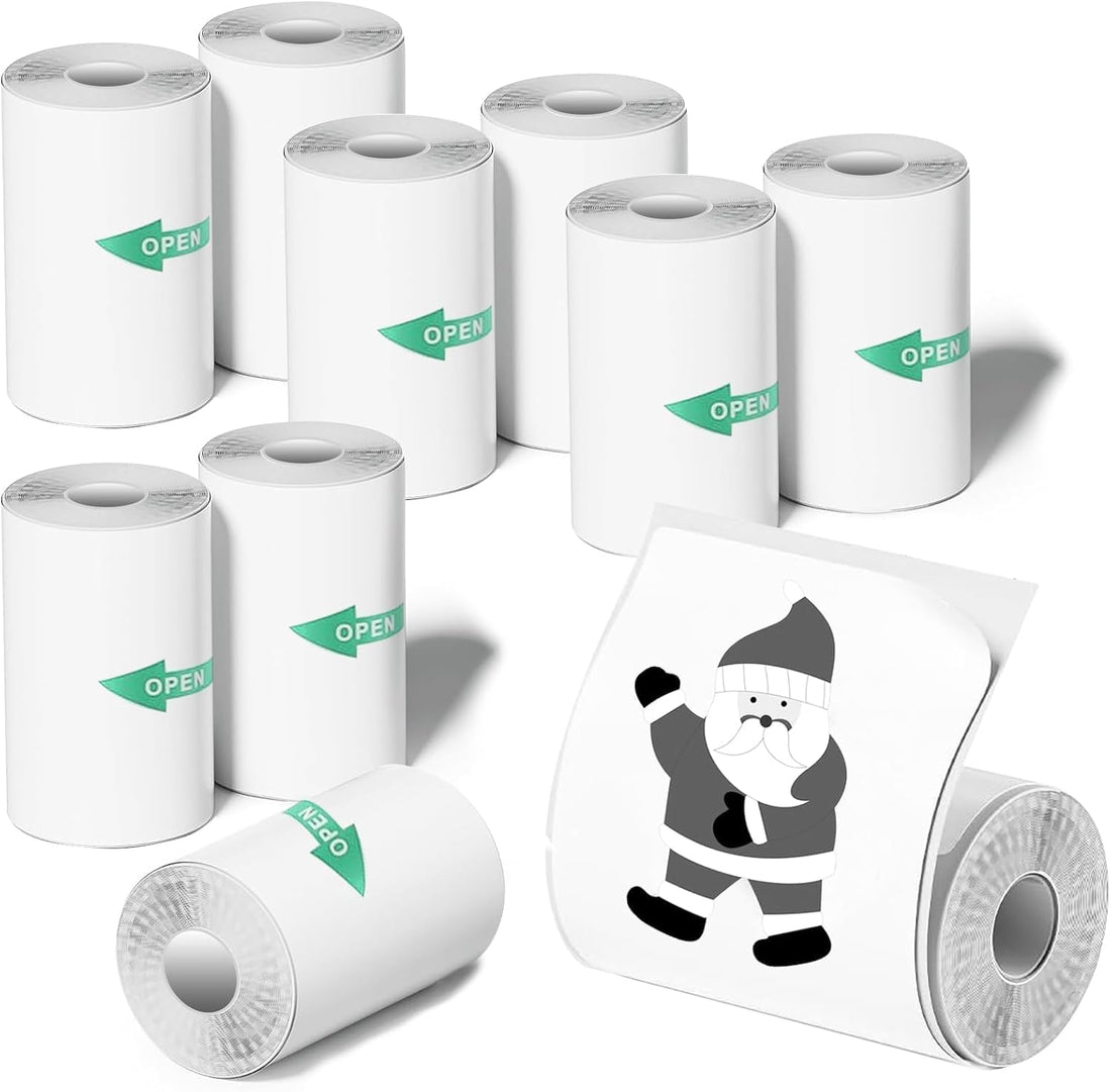 Instant Camera Paper Rolls Refill (Pack of 5) – High-Quality Thermal Printing Paper for Mini & Kids Instant Cameras