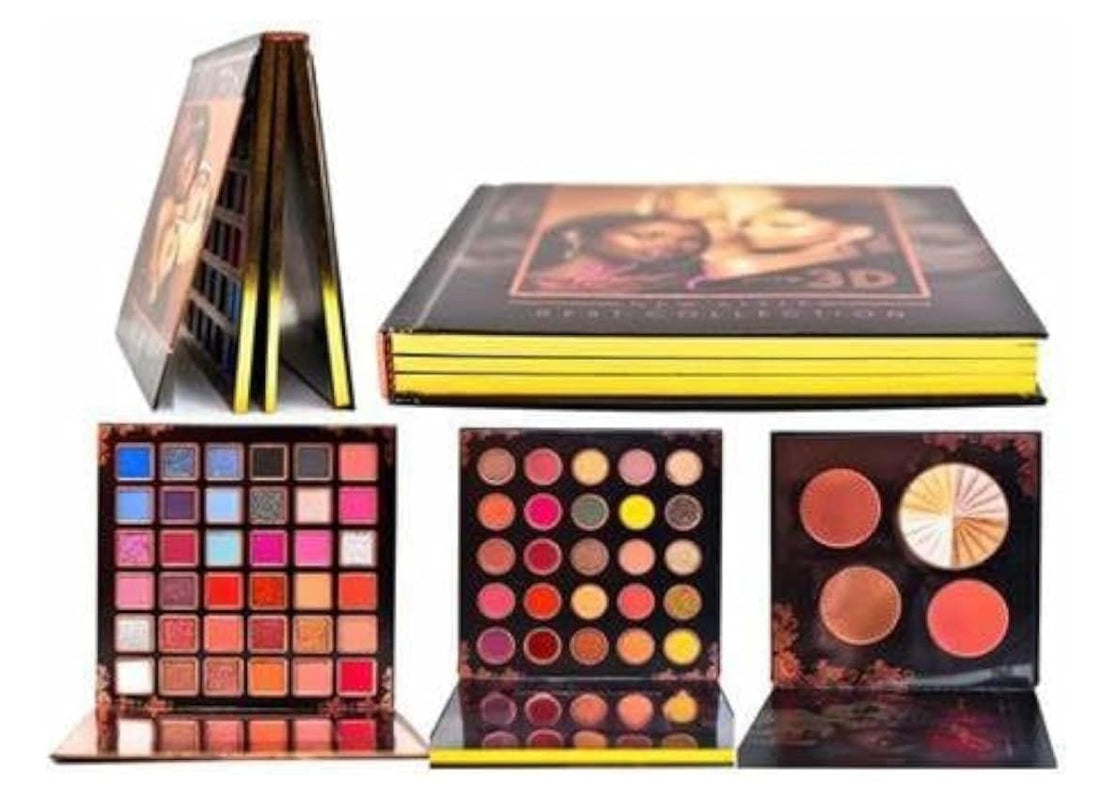 Paltmate Cinema 3d 3 * 1 (Eyeshadow+Blusher+Highlighter) 68 Colors model 1087