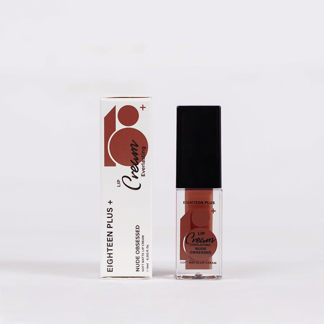Everlasting Lip Cream, Nude Obsessed, Soft Matte Finish, Long-Lasting 24-Hour Wear, 6ml