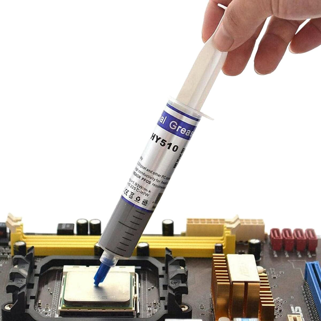Exon X1097 Thermal Grease Paste Compound Silicone for CPU Heatsink Heat Sink- Cooling,Cooler,Radiator 30Gram