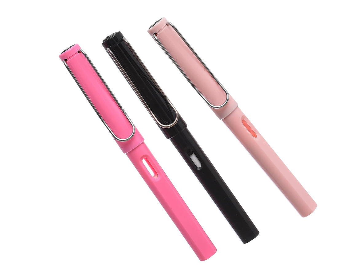 Generic. Forever Lasting Pencil Endless Breakage and Sharpened Pack Of 3 Pens for Writing and Drawing - Multi Color